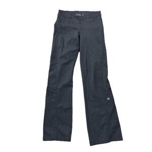 Athleta Pilayo Low-Rise Boot-cut Dipper Pants Small Tall Gray 32" Inseam 36-15